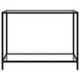 Voir la diapositive 2 : VIDAXL Table console Transparent 100x35x75 cm Verre trempe