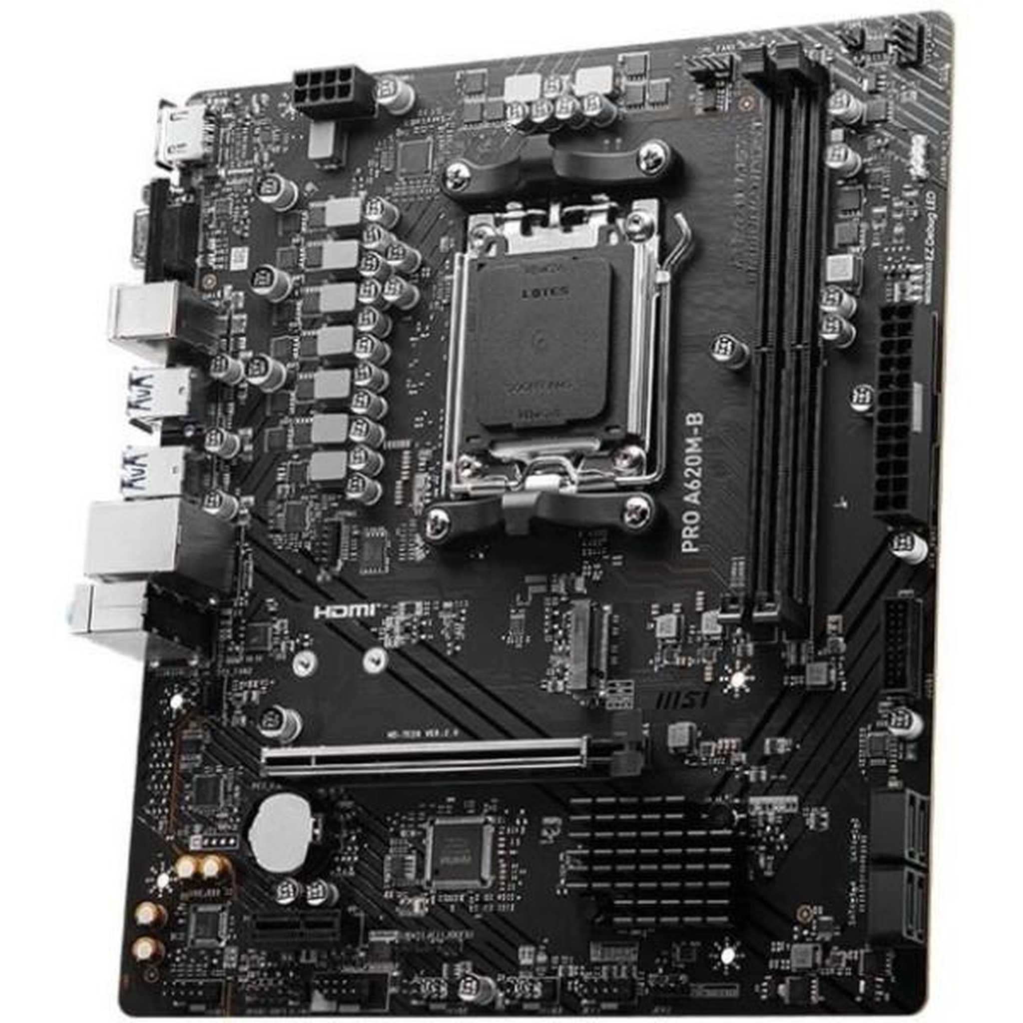 Voir la diapositive 3 : MSI Carte mere - MSI - PRO A620M-B Emplacement AM5 micro ATX