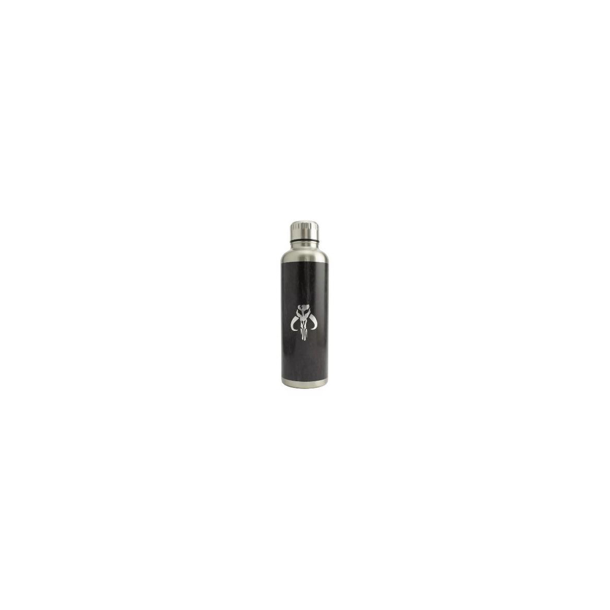 Paladone Paladone PP7361MAN gourde Utilisation quotidienne 500 ml Métal Noir, Acier inoxydable
