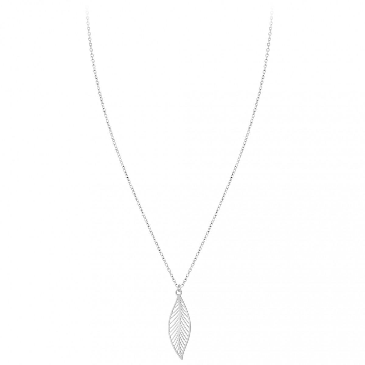 SC CRYSTAL Collier feuille par SC Crystal