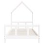 Voir la diapositive 4 : VIDAXL Cadre de lit pour enfants blanc 90x200 cm bois de pin massif