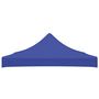 Voir la diapositive 2 : VIDAXL Toit de tente de reception 3 x 3 m Bleu