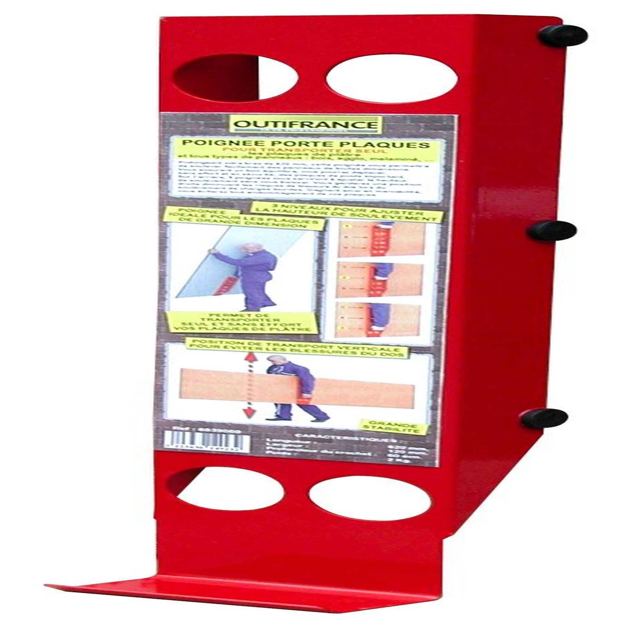 OUTIFRANCE Porte panneaux 620 mm