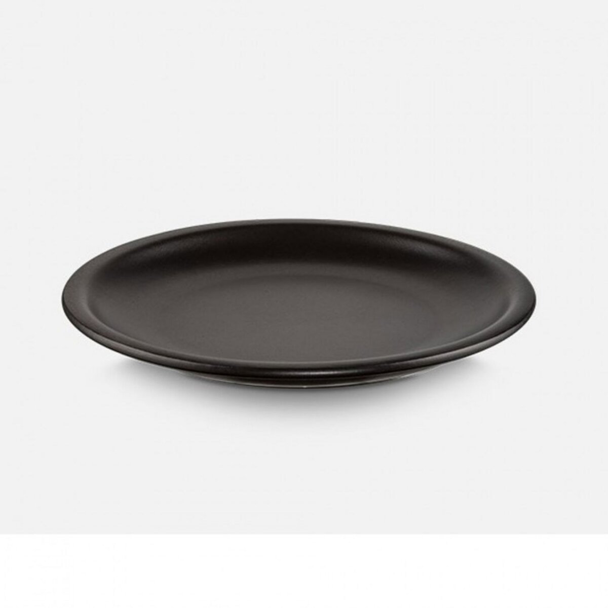 YODECO Assiette plate Noire - D 25 cm