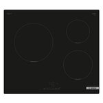 BOSCH Table de cuisson à induction 60cm 3 feux noir - PUC611BB5E