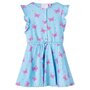 Voir la diapositive 1 : VIDAXL Robe pour enfants avec boutons sans manches bleu 128