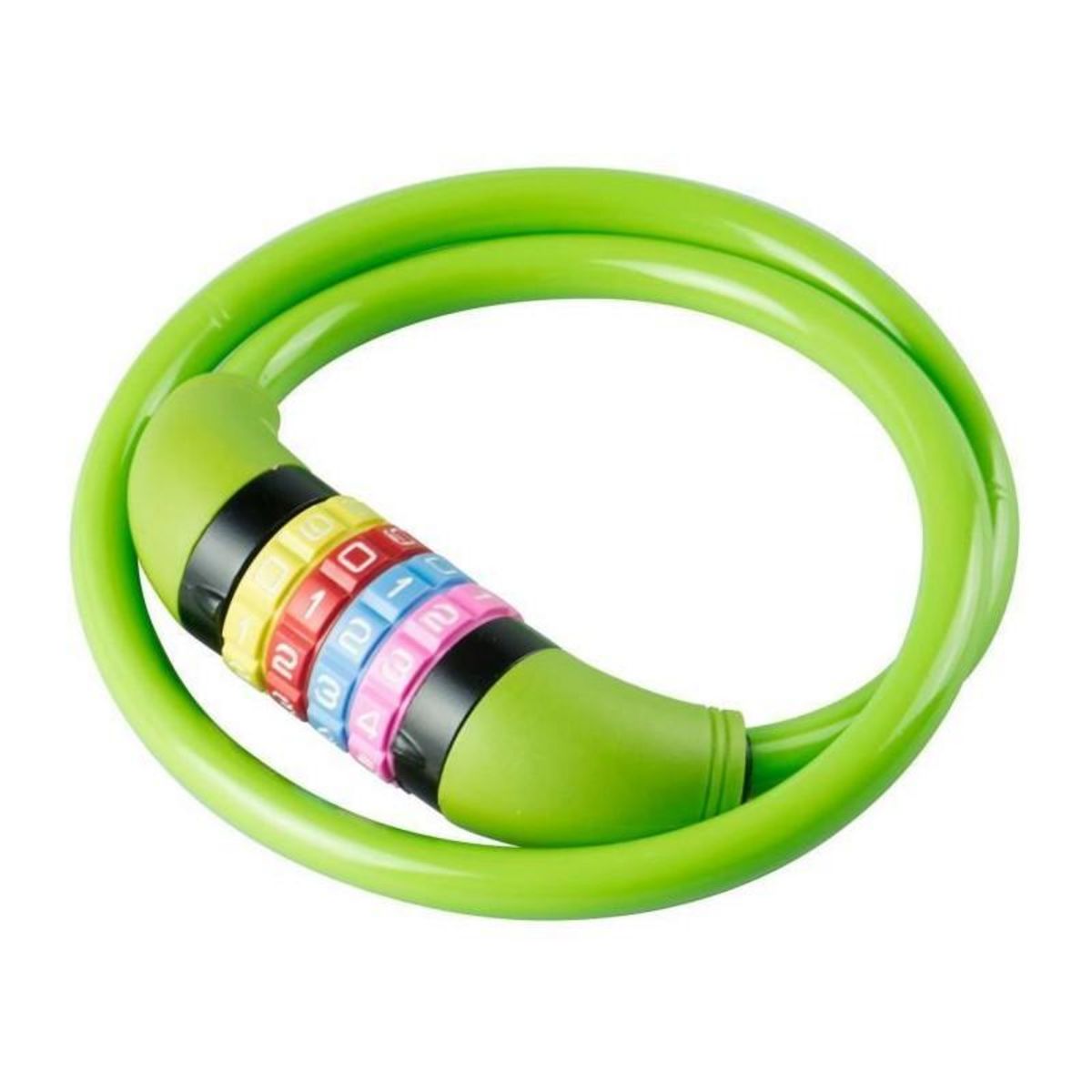 BURG WACHTER Antivol Kids vélo - BURG WACHTER - 210 C 65 KIDS - Couleur, code, 65 cm, acier 10 mm