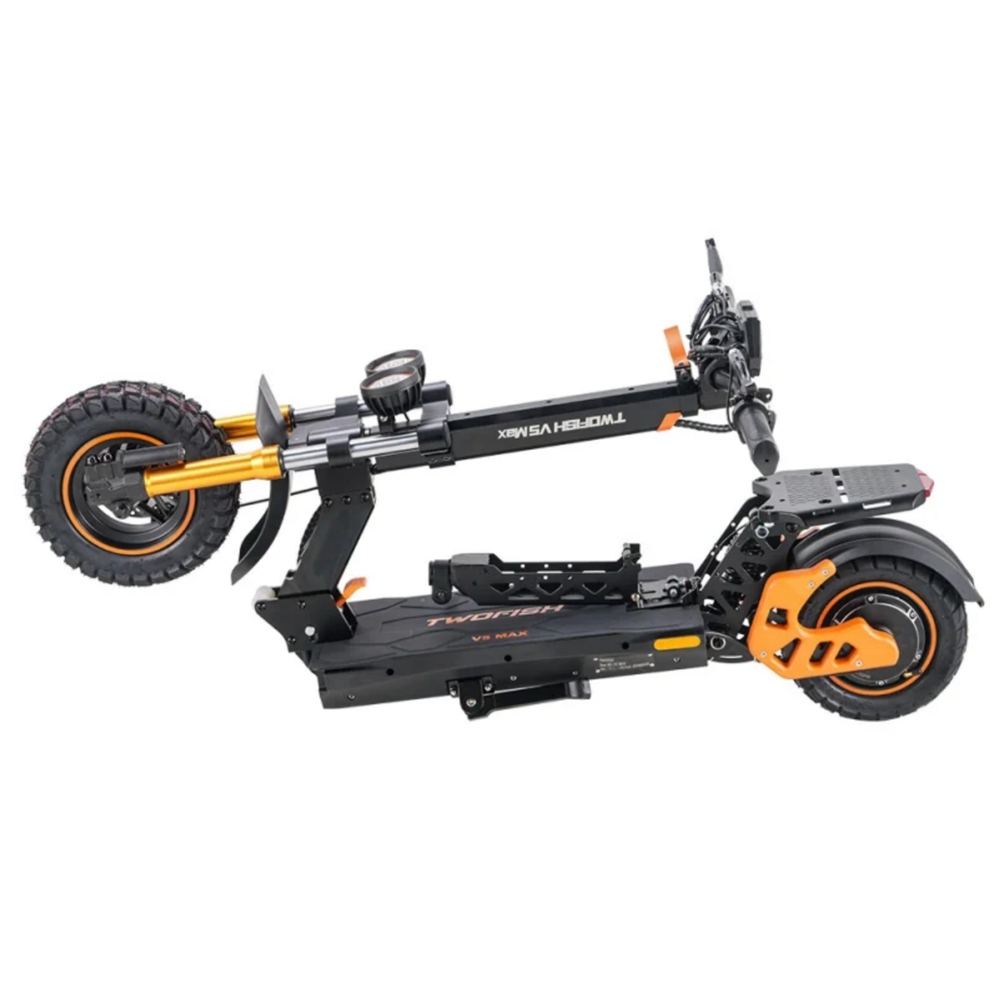 Voir la diapositive 6 : TWOFISH Trottinette électrique TWOFISH V5 MAX, avec siège, batterie 48 V 18 Ah