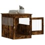 Voir la diapositive 5 : VIDAXL Meuble de cage pour chiens chene fume 64,5x80x71 cm
