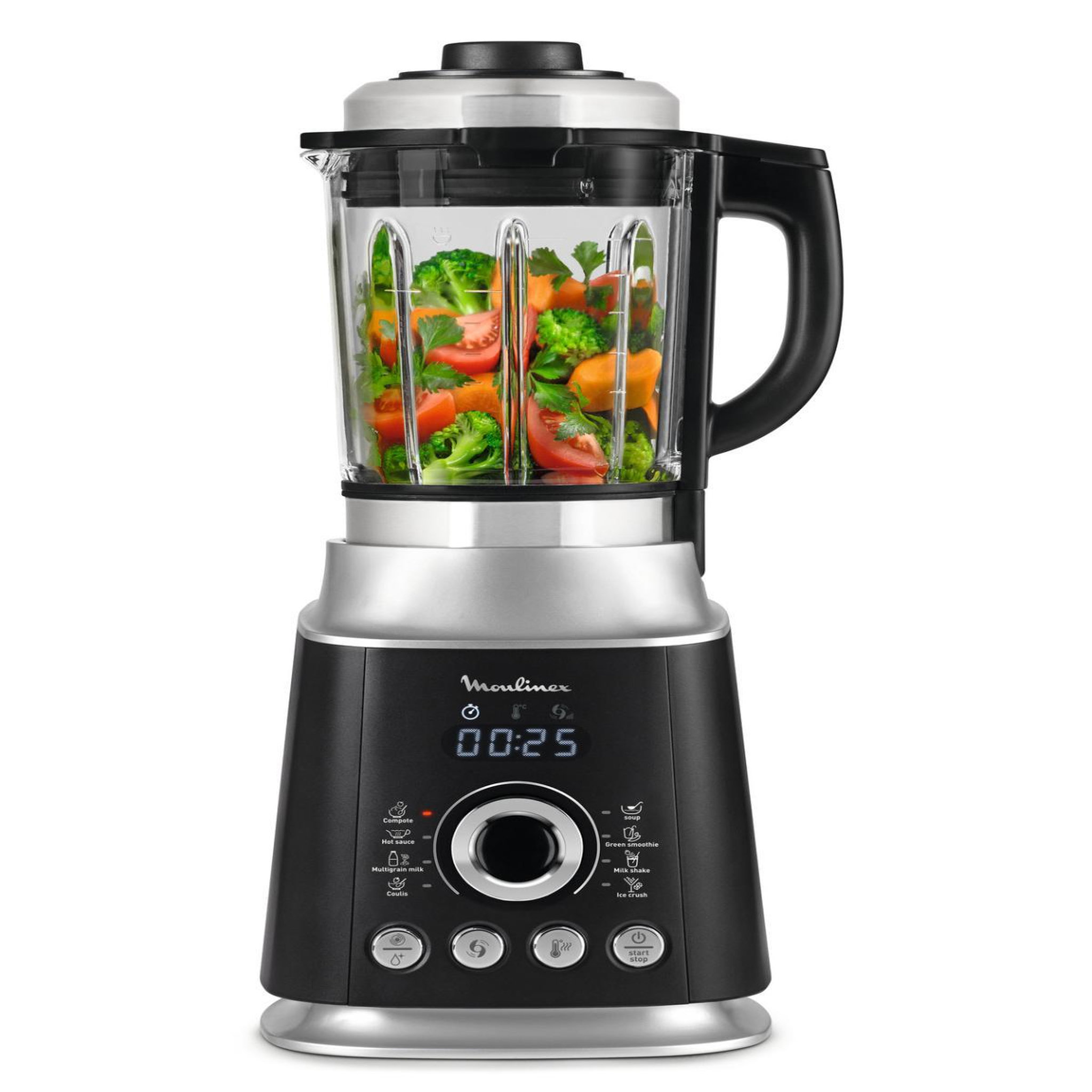 MOULINEX Moulinex LM962B10 robot ménager 1300 W 1,75 L Noir, Argent