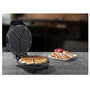 Voir la diapositive 4 : Bestron Gaufrier forme de 5 cœurs 700w noir - AWM700CO