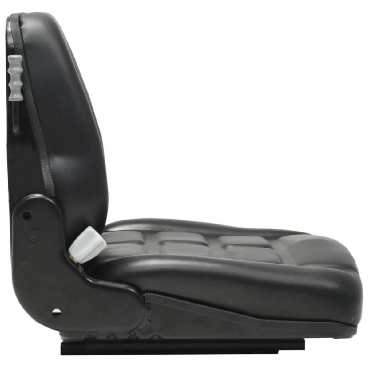 VIDAXL Siège de tracteur avec suspension et dossier réglable