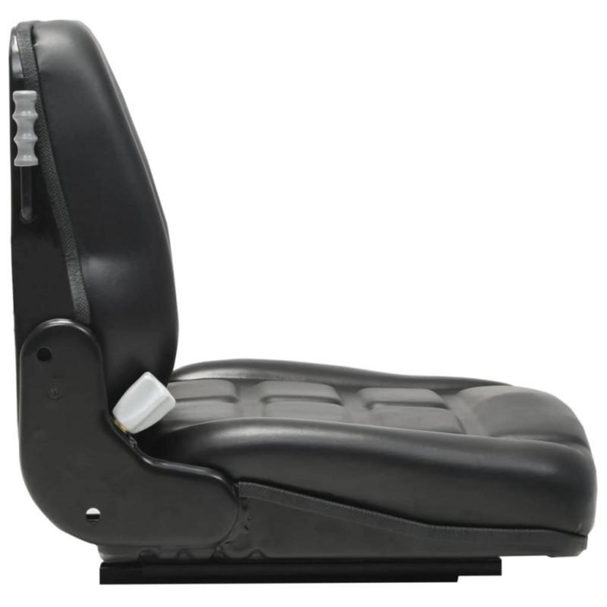 VIDAXL Siège de tracteur avec suspension et dossier réglable