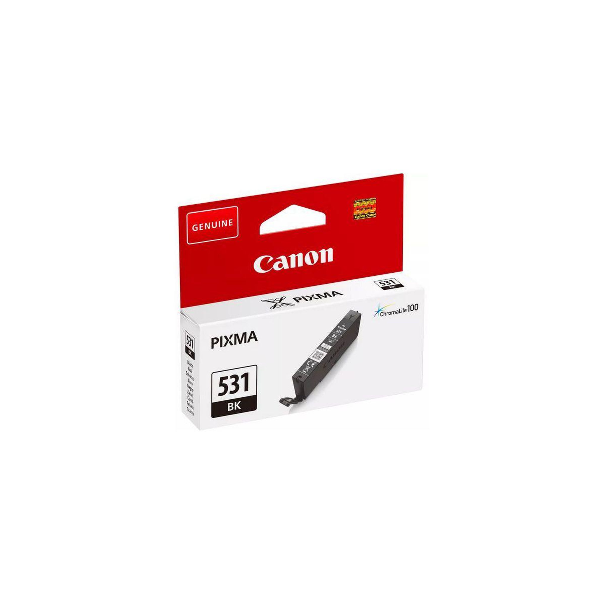 Voir la diapositive 2 : Canon Cartouche d'encre originale cli-531 noire photo standard - 5970c003