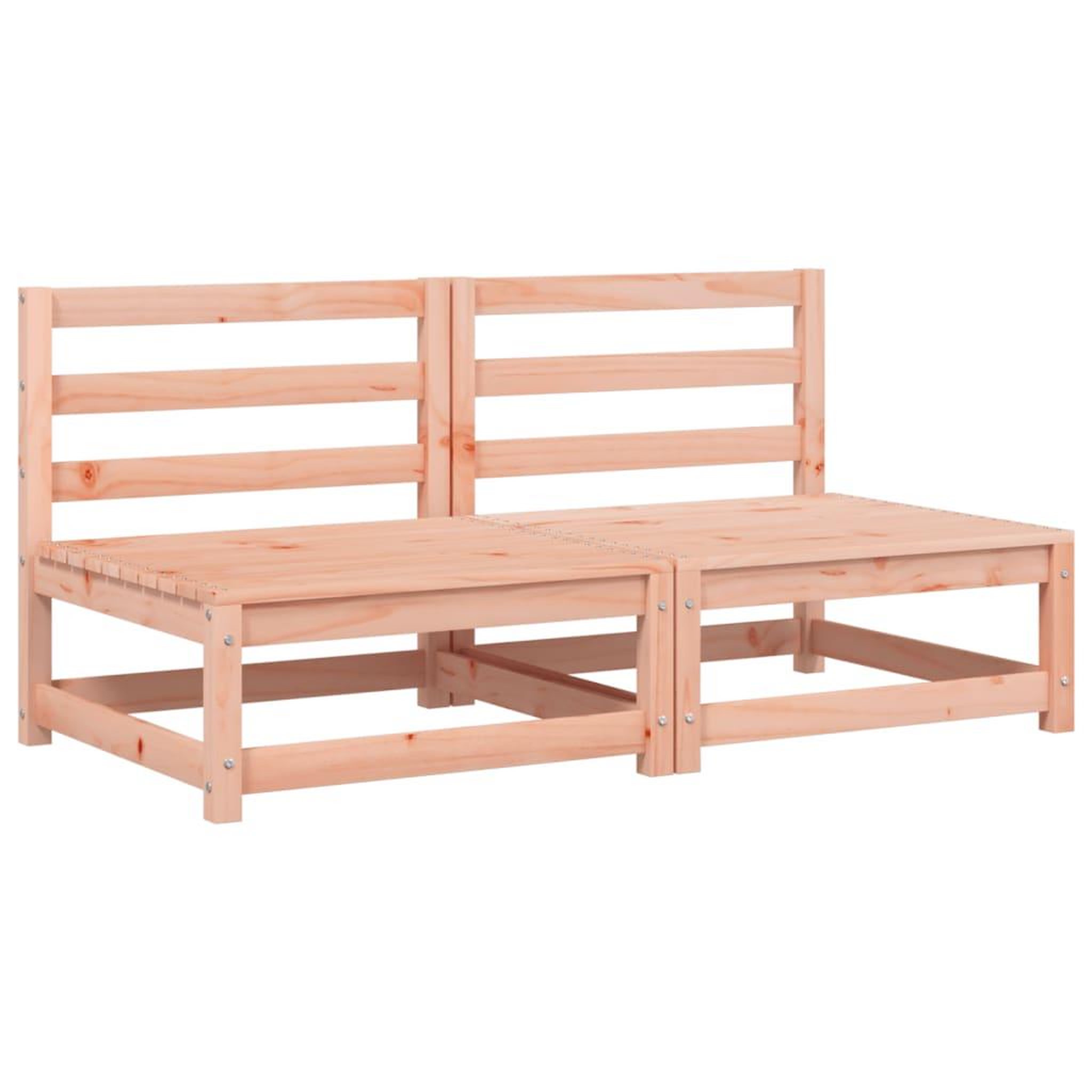 Voir la diapositive 4 : VIDAXL Canapes de jardin sans accoudoirs avec coussins 2 pcs