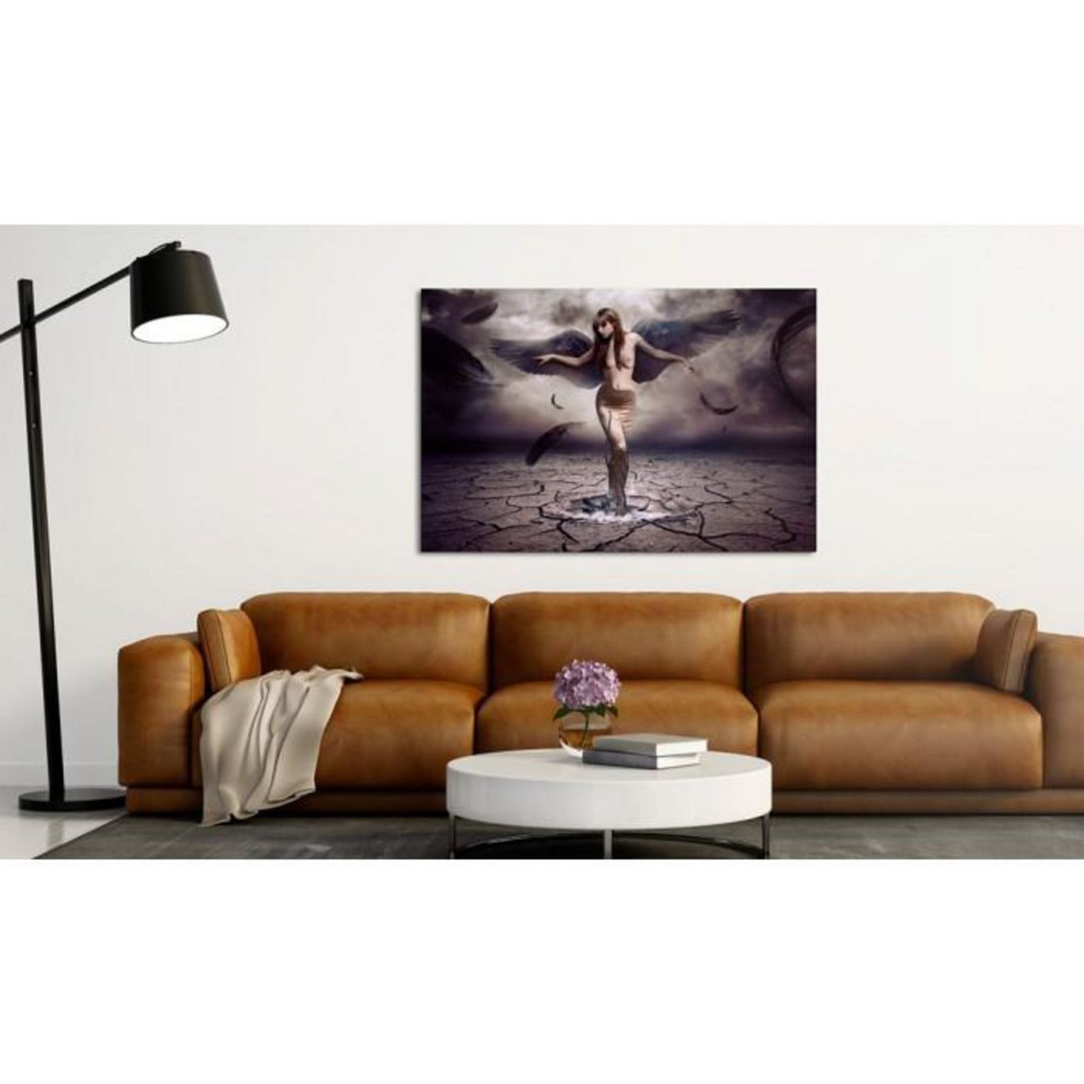 Paris Prix Tableau Imprimé  Ange Noir