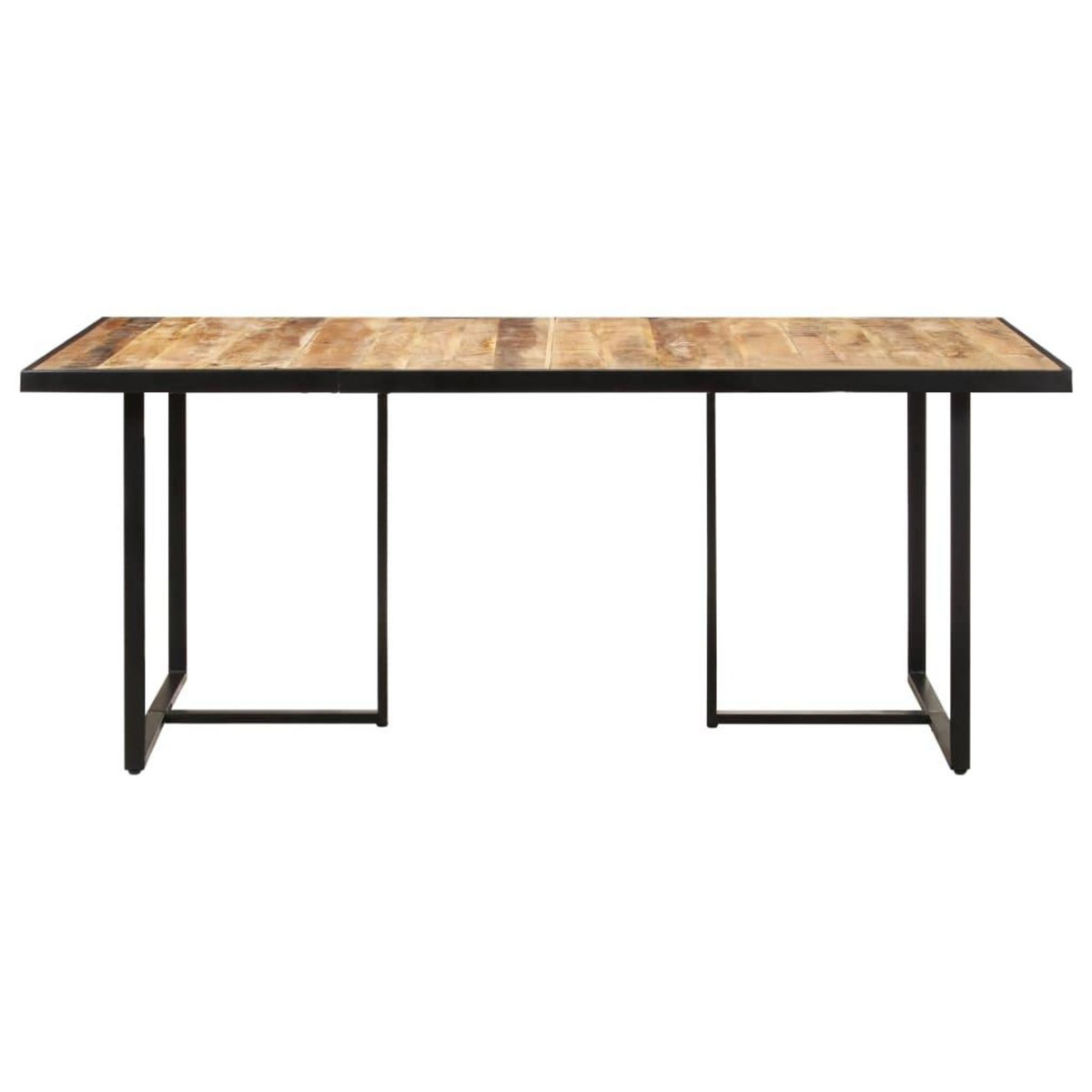 VIDAXL Table de salle a manger 160 cm Bois de manguier brut