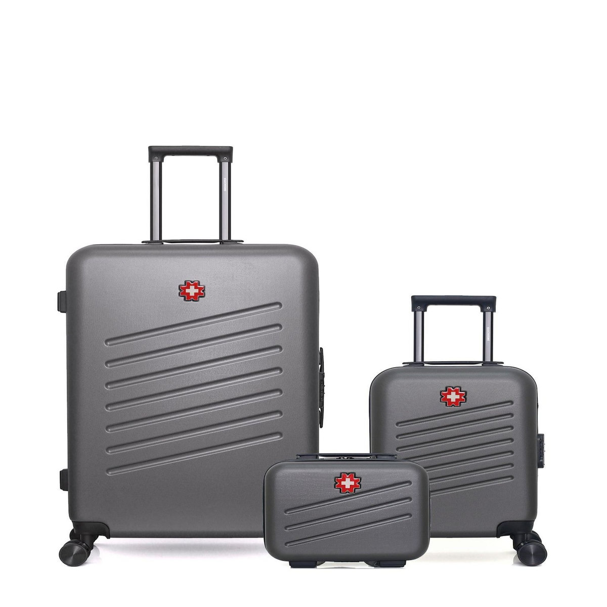 SWISS KOPPER SWISS KOPPER - LOT DE 3 - Valises grand format, cabine XXS et vanity ZURICH