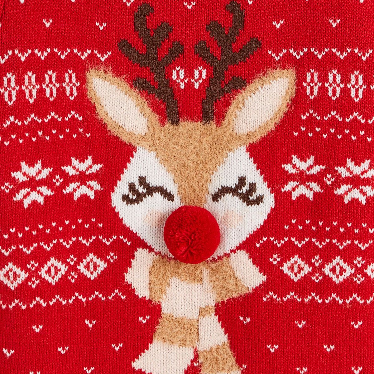 IN EXTENSO Robe pull noël fille