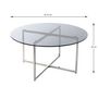 Voir la diapositive 3 : Paris Prix Table d'Appoint Design  Comada  75cm Gris