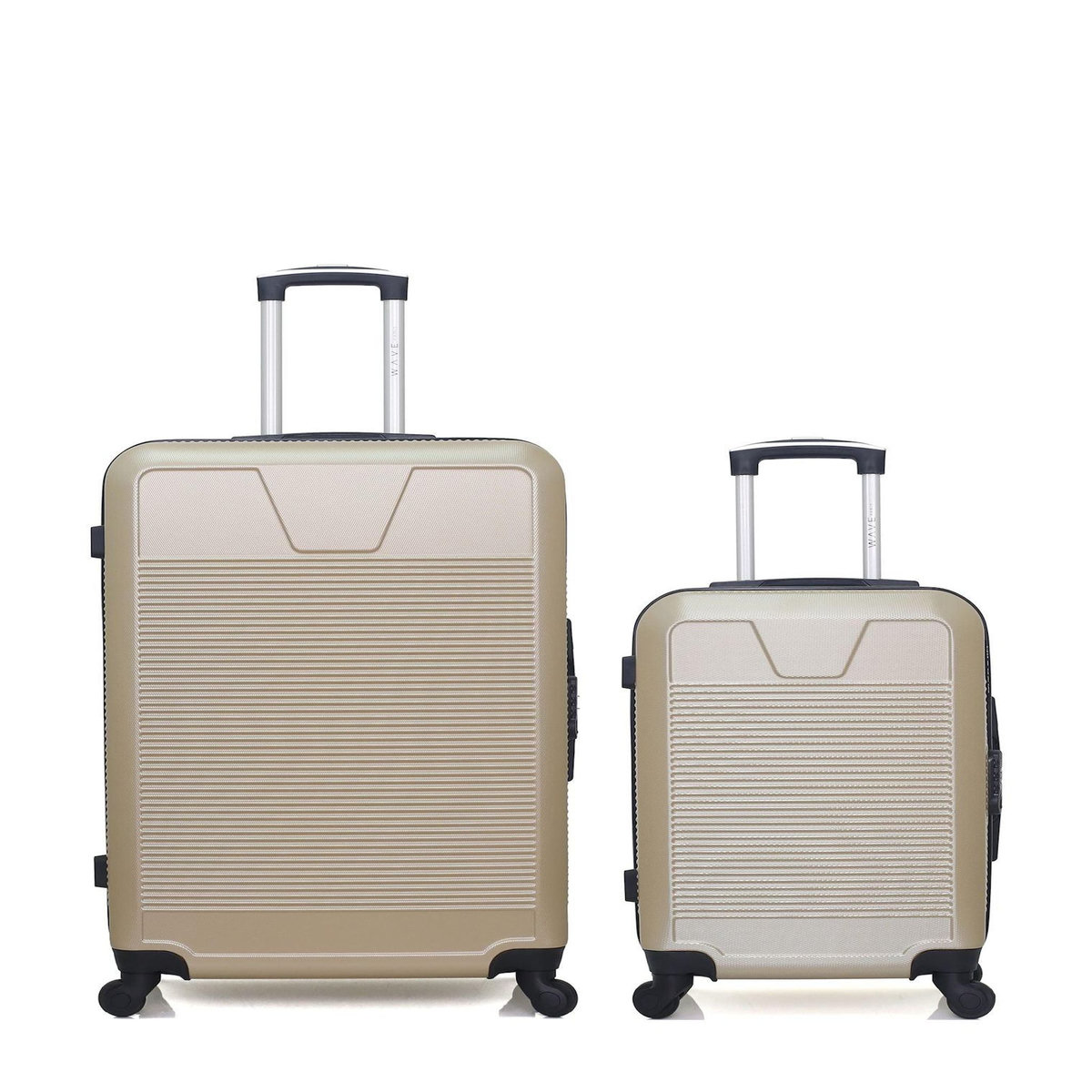WAVE PARIS WAVE PARIS - Lot de 2 - Valises Grand Format et Cabine SELENGA