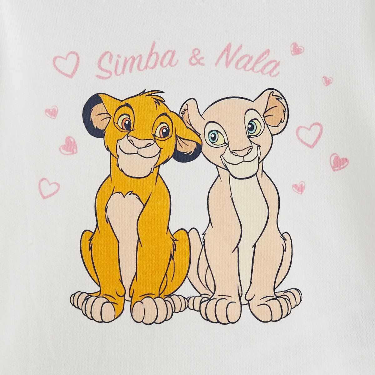 LE ROI LION Pyjama 2 pièces Simba et Nala bébé fille