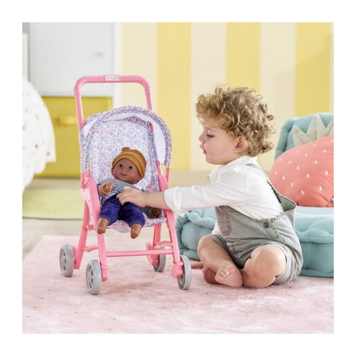 Corolle Poussette Florale pour poupon 30 cm