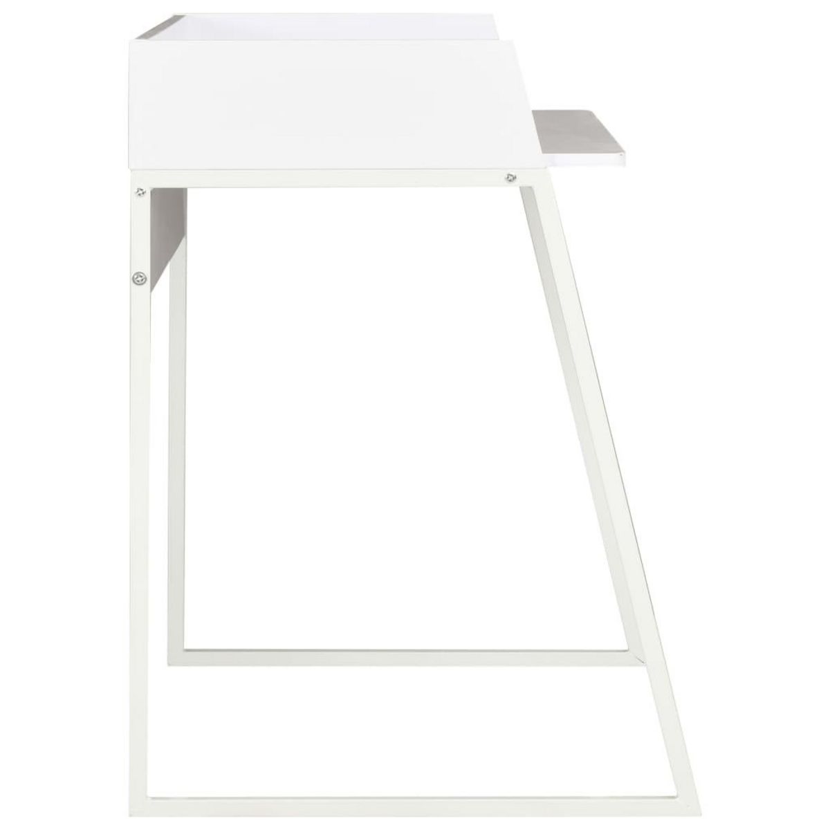 VIDAXL Bureau Blanc 90x60x88 cm
