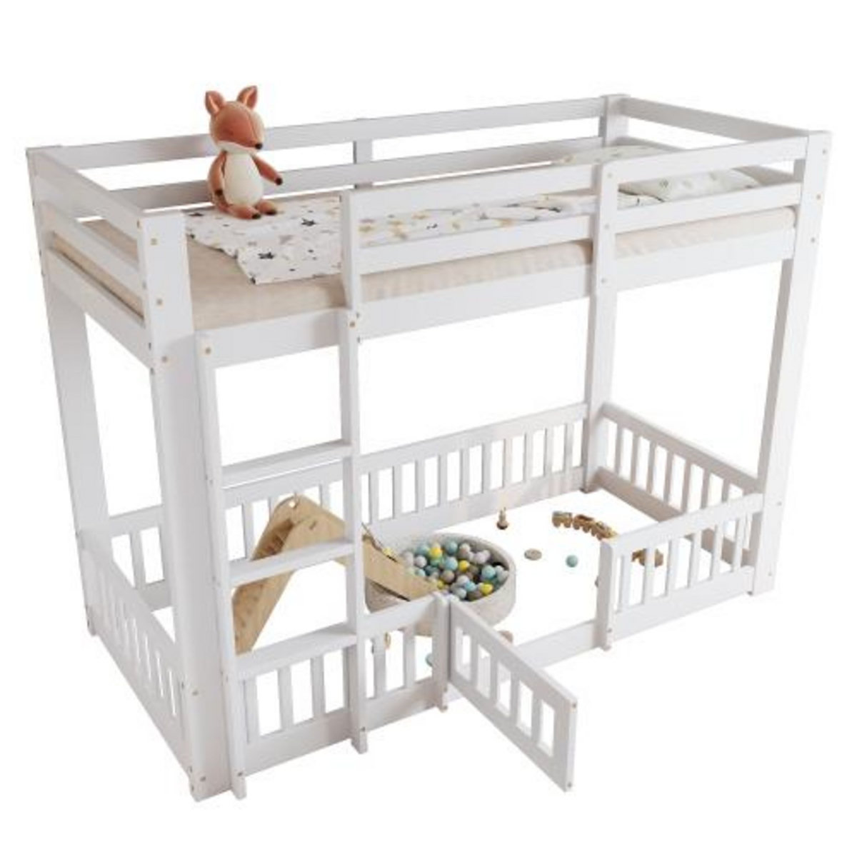 MERAX Lit superposé 90x200cm