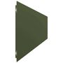 Voir la diapositive 5 : VIDAXL Bordures pelouse 30pcs vert olive 20x103cm acier lamine a froid