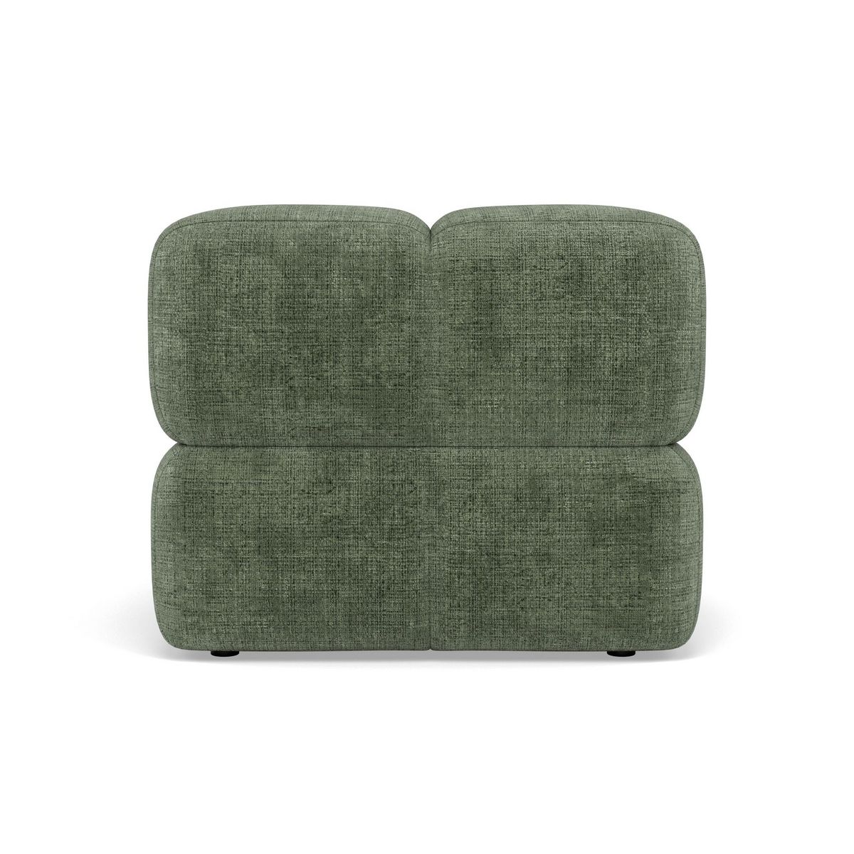 LISA DESIGN Grace - module d'assise en velours texturé