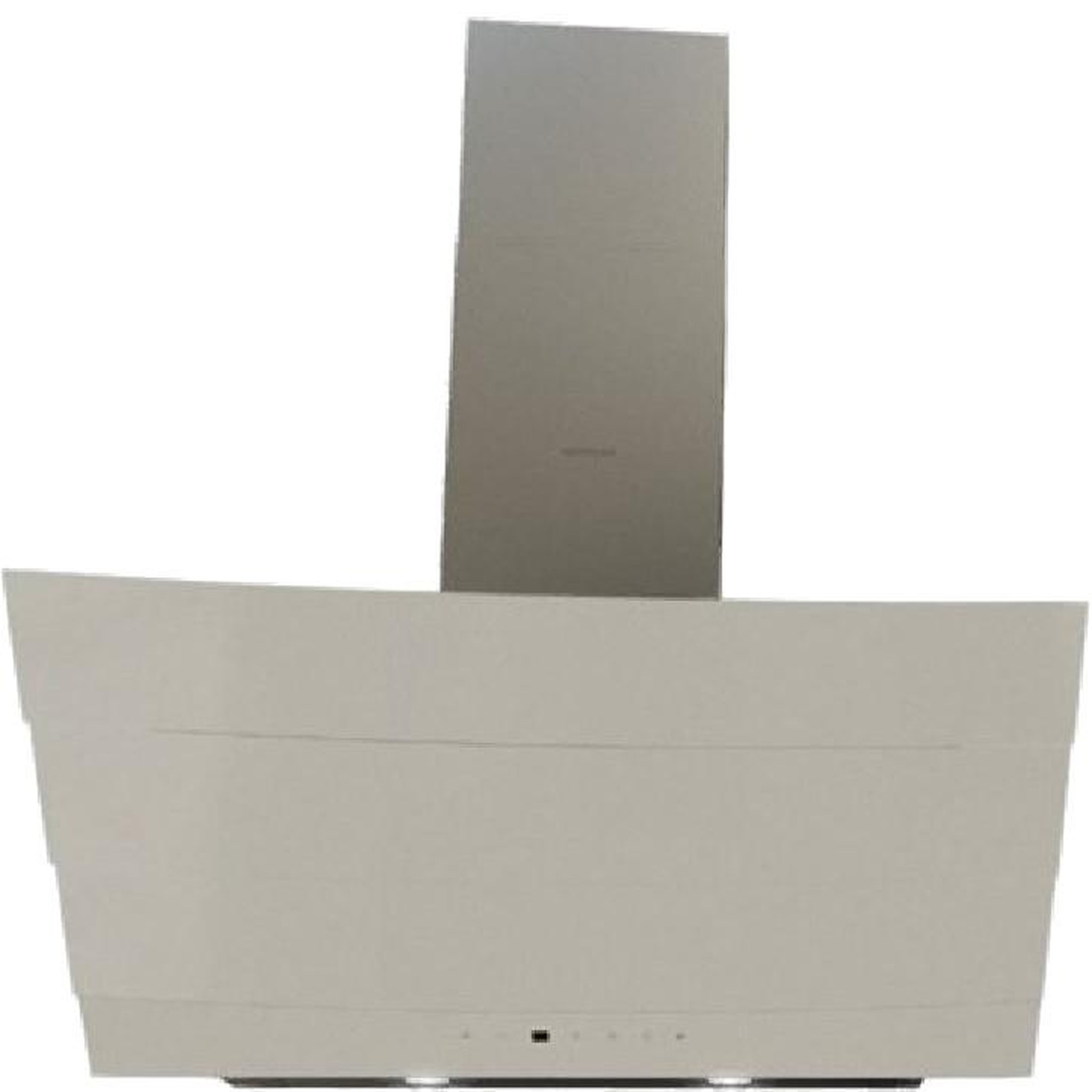 Voir la diapositive 1 : Silverline Hotte décorative inclinée 90cm 577m3/h blanc - h20390 006