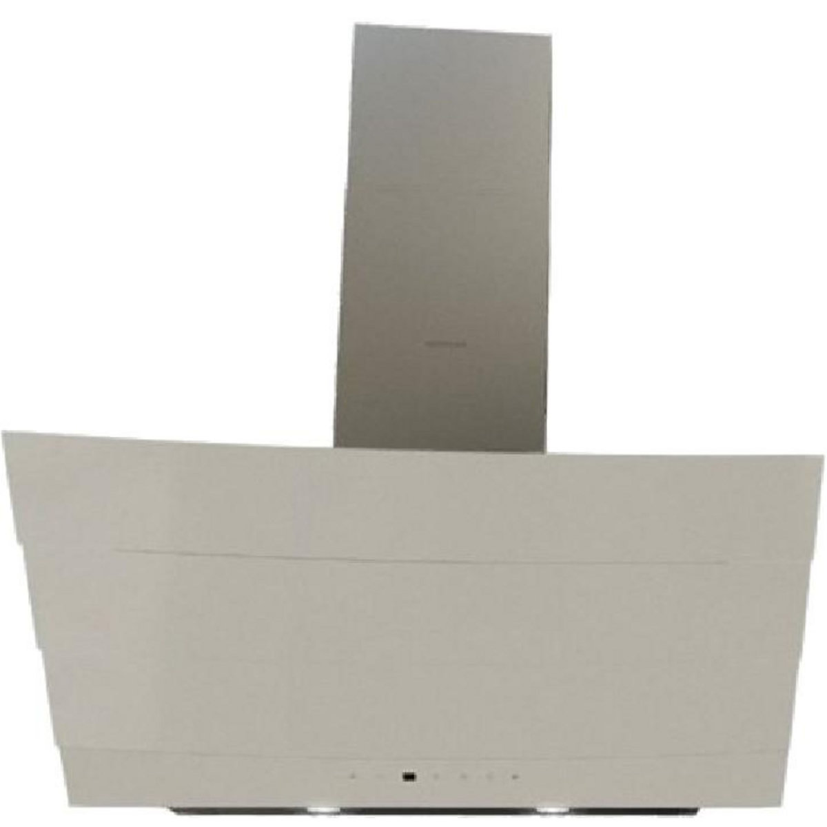 Silverline Hotte décorative inclinée 90cm 577m3/h blanc - h20390 006