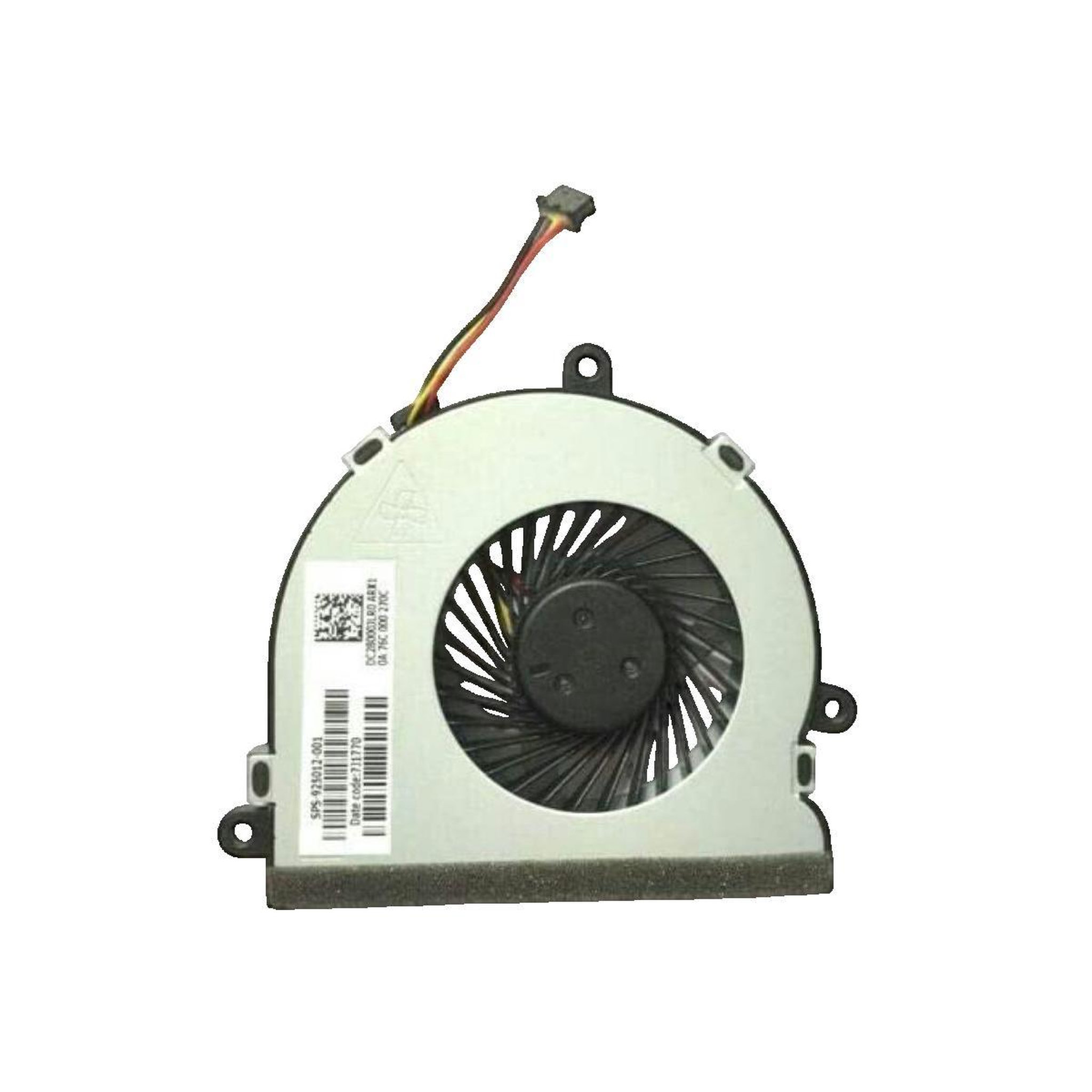 Voir la diapositive 2 : HP Ventilateur de rechange HP 925012-001 noir