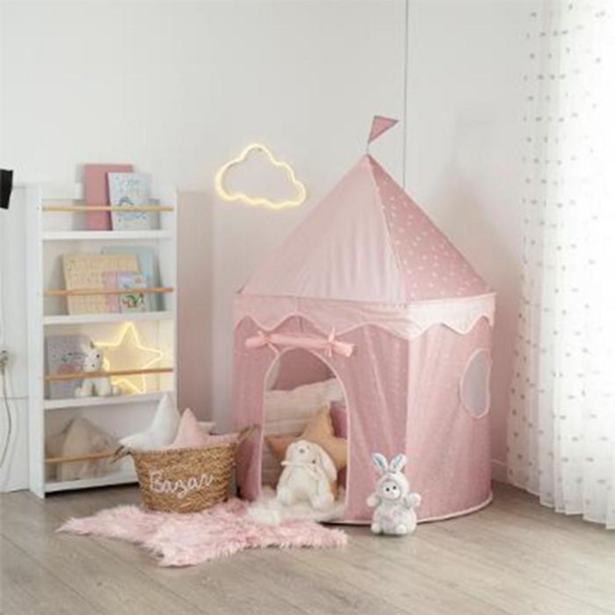 Atmosphera Kids Tente pour Enfant  Pop Up  135cm Rose