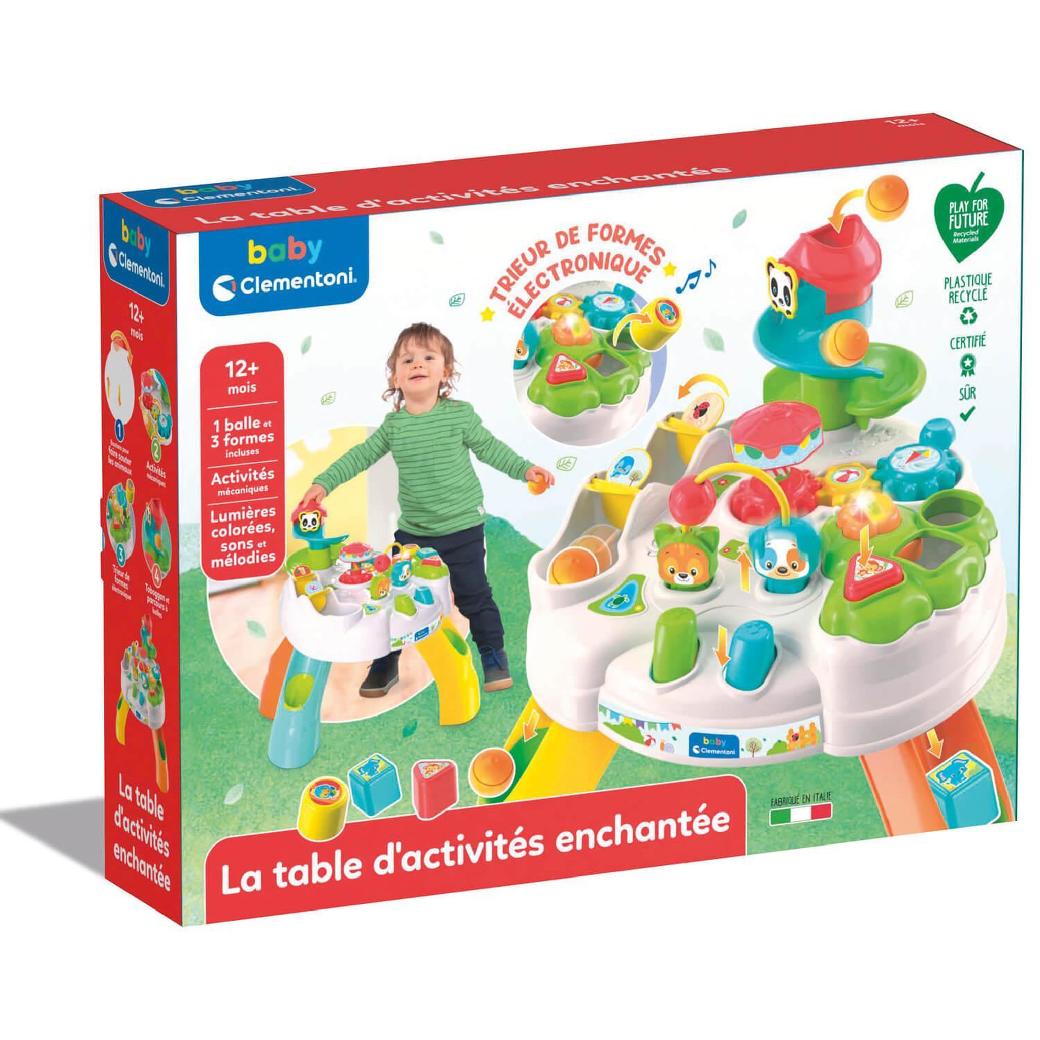 Voir la diapositive 3 : CLEMENTONI Jeu d éveil Clementoni La table d activités enchantée