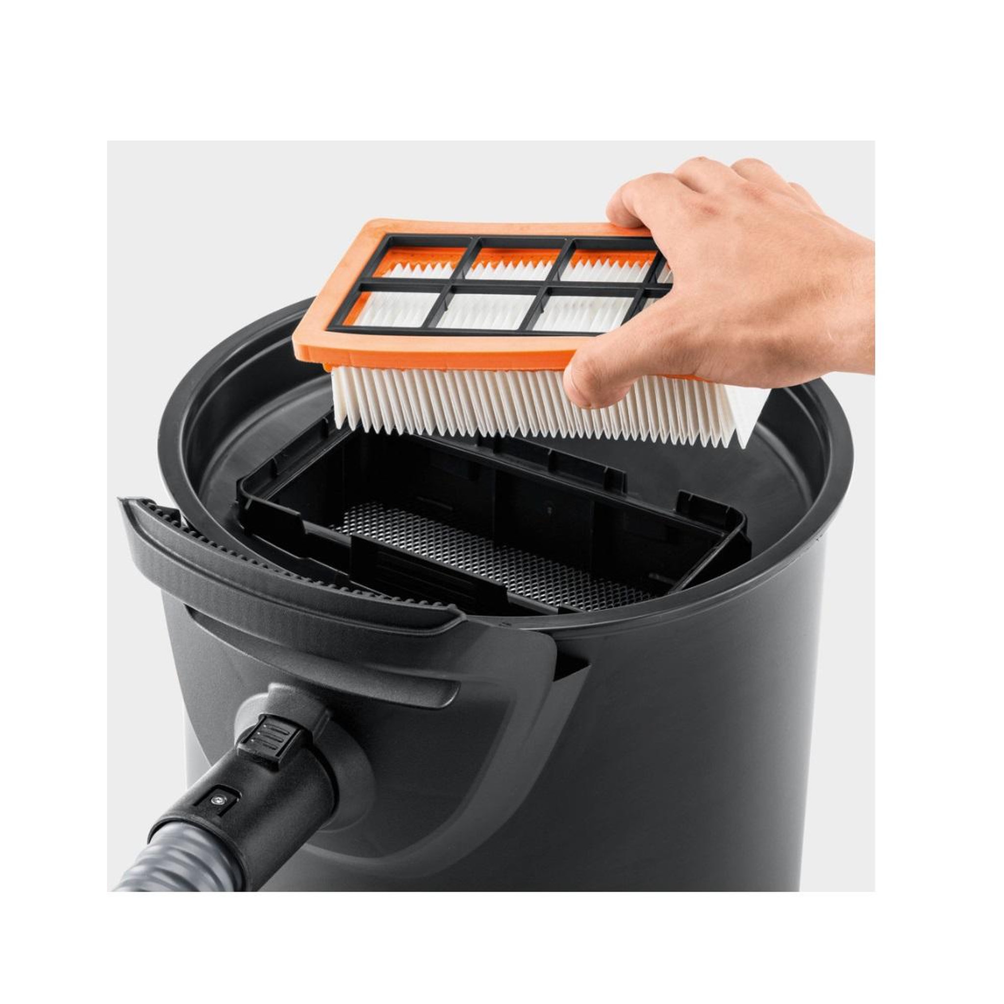 Voir la diapositive 5 : KARCHER Accessoire filtre plissé plat spécial ad - 64159530
