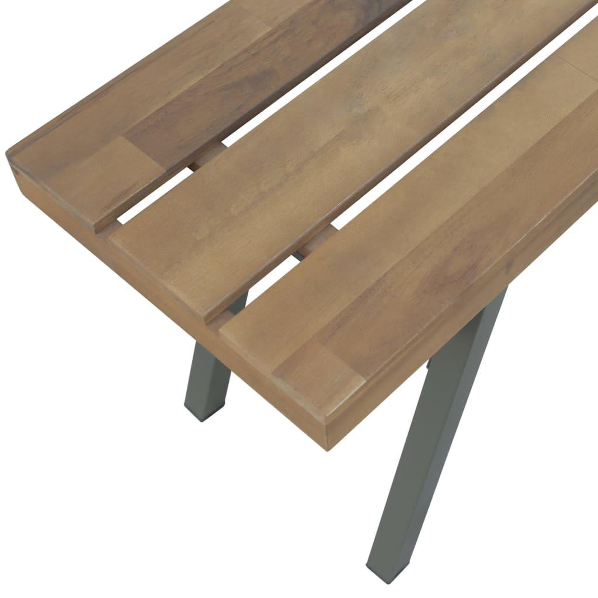 Voir la diapositive 4 : VIDAXL Banc de jardin 120 cm bois d'acacia solide