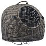 Voir la diapositive 2 : VIDAXL Cage de transport pour chats Gris 50x42x40 cm Saule naturel