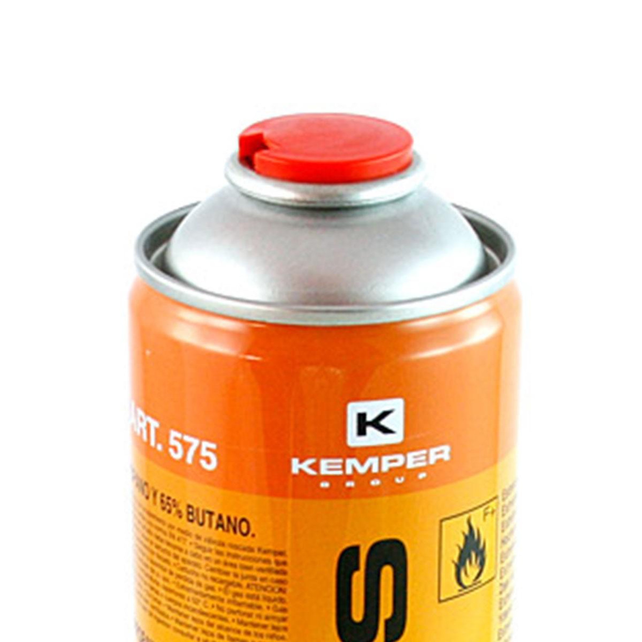 Voir la diapositive 4 : Kemper Pack de 6 cartouches gaz 330g bouteilles butane propane 600ml kemper bonbonne gaz universelle valve 7/16