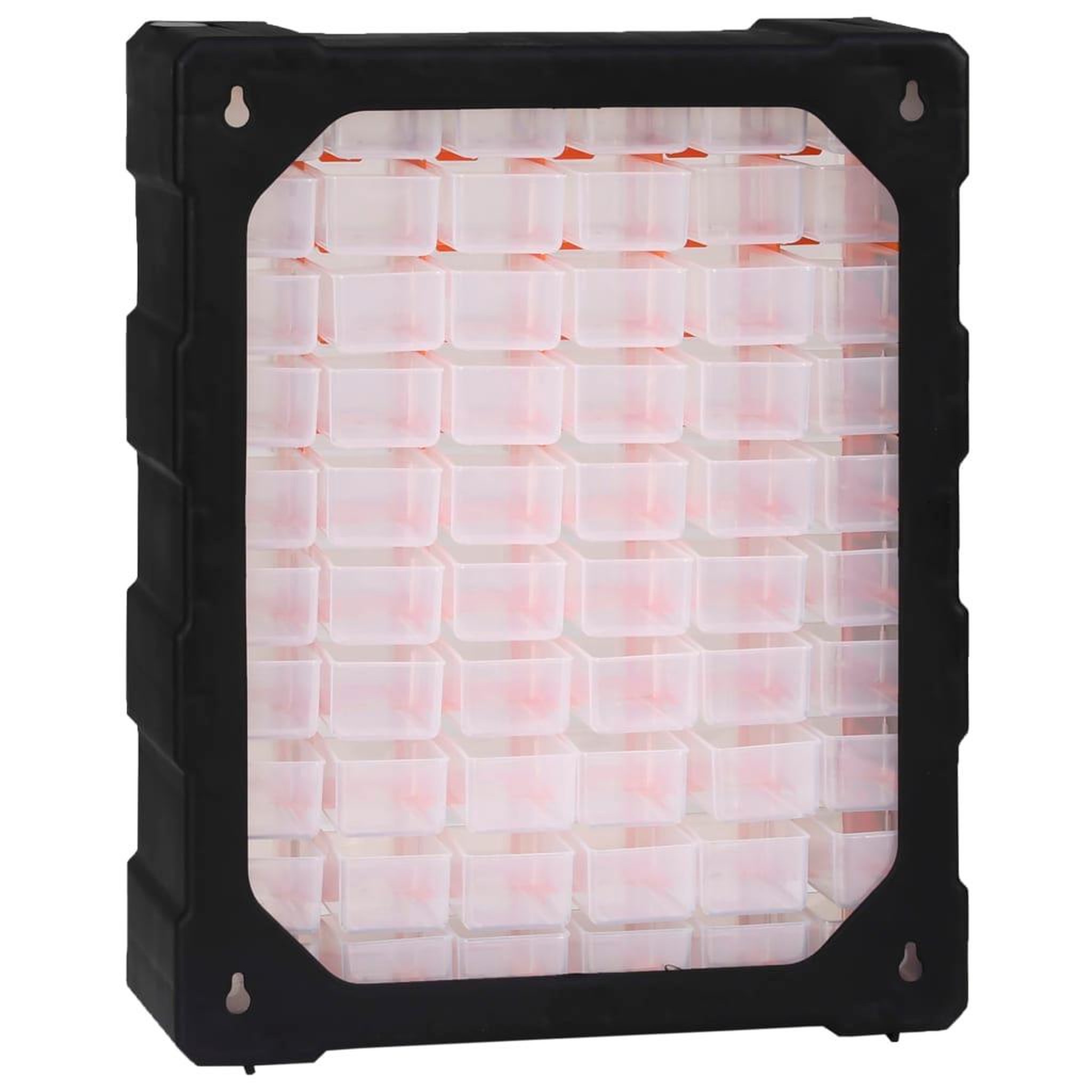 Voir la diapositive 4 : VIDAXL Organisateur multi-tiroirs avec 60 tiroirs 38x16x47,5 cm