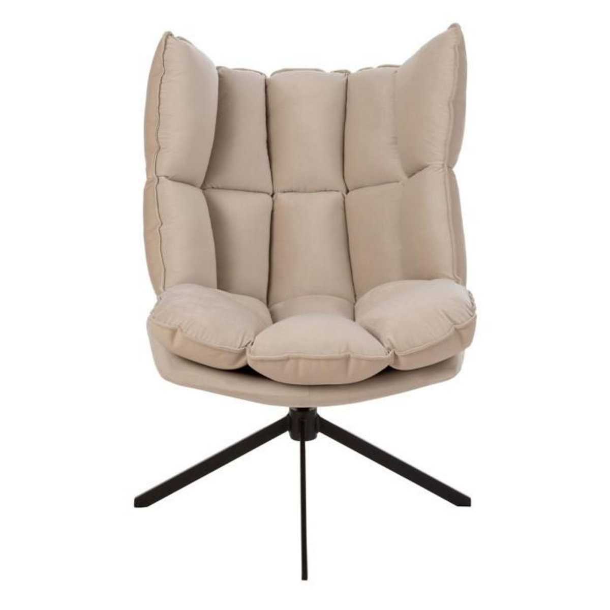Paris Prix Fauteuil Design Avec Coussin  Relax  92cm Beige