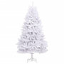Voir la diapositive 2 : VIDAXL Sapin de Noël artificiel a charnieres avec support blanc 240 cm
