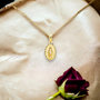 Voir la diapositive 4 : L'ATELIER D'AZUR Collier - Médaille Or 18 Carats 750/1000 Vierge Miraculeuse - Chaine Dorée