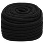 Voir la diapositive 2 : VIDAXL Corde de travail Noir 20 mm 100 m Polyester