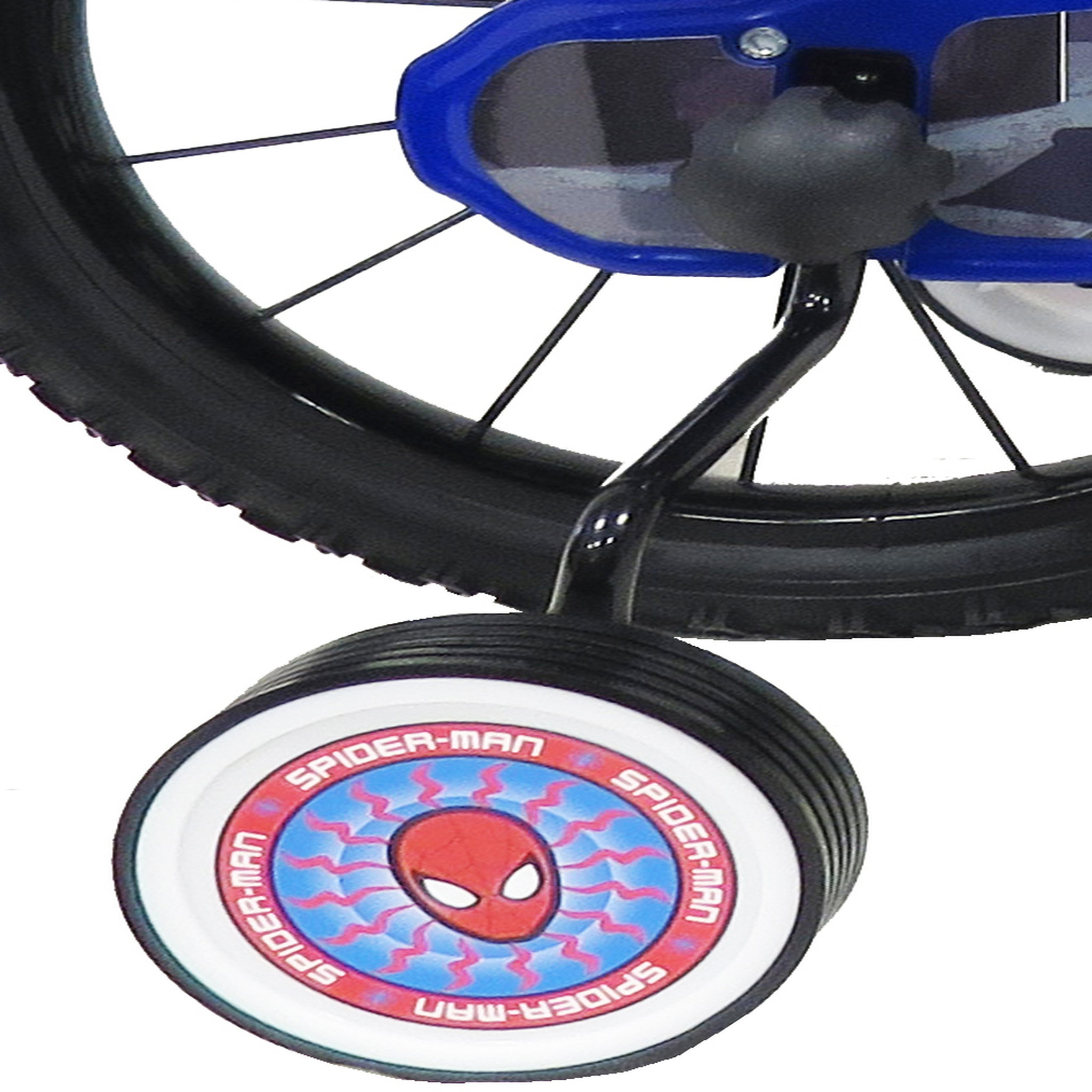 Voir la diapositive 7 : SPIDERMAN Vélo 16 pouces Spiderman + casque de protection