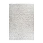 Paris Prix Tapis en Cuir Fait Main  Finish  Blanc &amp; Argent. Coloris disponibles : Blanc