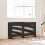 VIDAXL Cache-radiateur noir 152x19x81,5 cm MDF