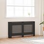 Voir la diapositive 1 : VIDAXL Cache-radiateur noir 152x19x81,5 cm MDF