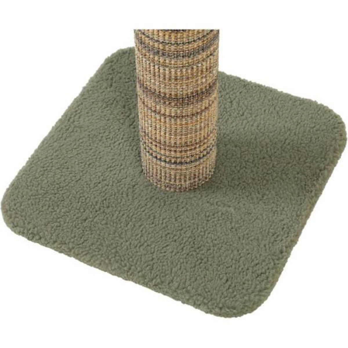 Zolux Poteau griffoir chat - ZOLUX - Sisal - Avec jouet suspendu - 60 cm - Boréal - Vert